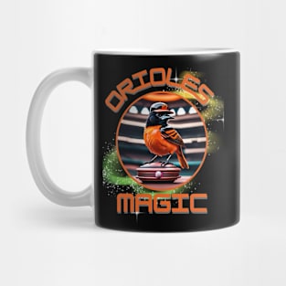 BALTIMORE ORIOLES MAGIC DESIGN Mug